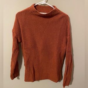 Burnt orange sweater - size medium